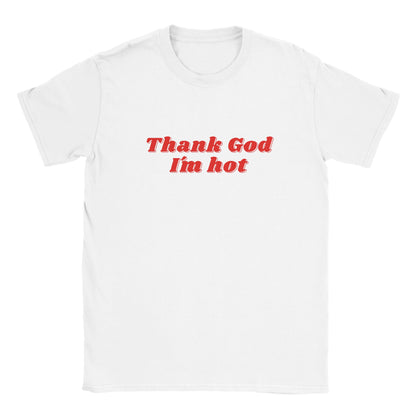THANK GOD I'M HOT BABY TEE