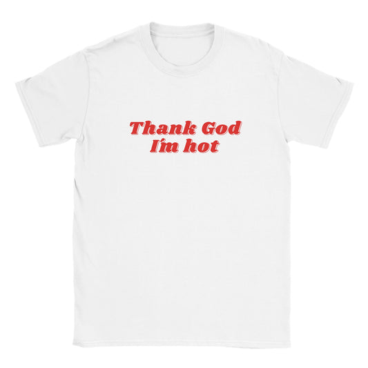 THANK GOD I'M HOT BABY TEE